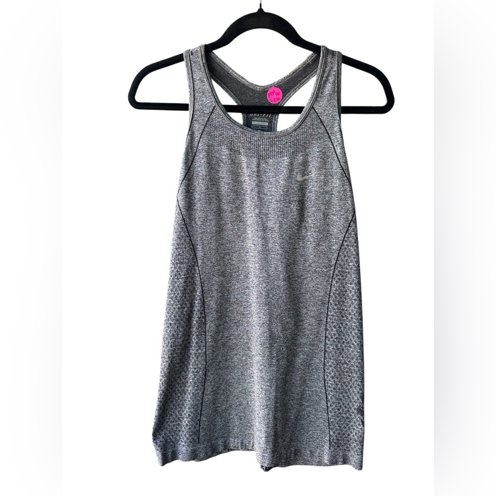 Nike Women's Dri-Fit Gray Racerback Tank Top